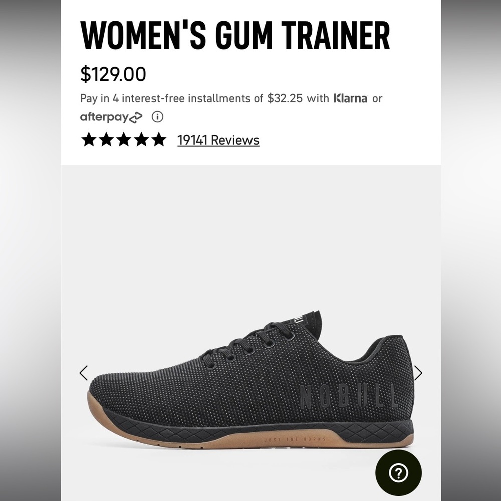 Women’s Nobull Gum Trainer
